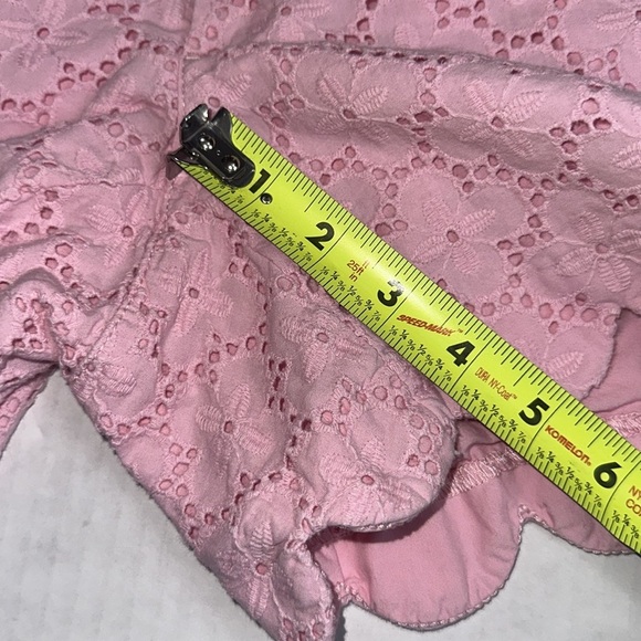 Lilly Pulitzer The Buttercup Short Women’s Size 2 Pink Eyelet Scallop Trim - Picture 11 of 11